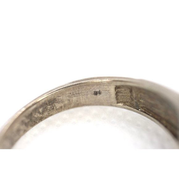 Sterling Silver Princess Cut CZ ring. - Picture 4 of 5